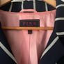 Thomas Pink Navy & Grey Striped Wool Blazer UK 20 Image 3