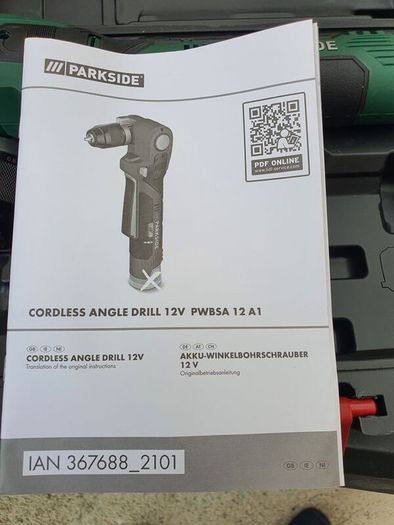 Parkside battery drill