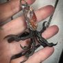 1 Crow Claws Soldered with the most beautiful Opal in Matrix Talisman Image 5