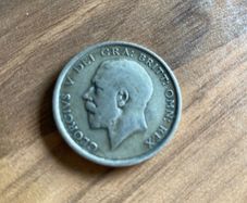 1920 George V Silver Half Crown