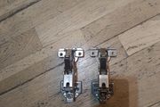 Pair of kitchen/wardrobe door 180 degree softclose hinges