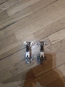 Pair of kitchen/wardrobe door 180 degree softclose hinges