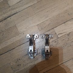 Pair of kitchen/wardrobe door 180 degree softclose hinges