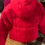 Nike classic puffer jacket in university red Image 5