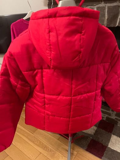 Nike classic puffer jacket in university red