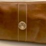 Stylish French Lancel Leather Briefcase Women's Bag Image 6