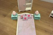 Early learning-dolls &amp; 3 furniture sets