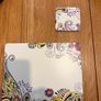 Monsoon Home by Denby Paisley collection plates + Matching Placemats & Coasters Image 6
