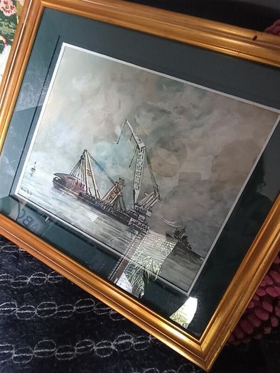 Framed picture/painting