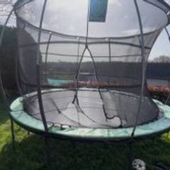 FREE 12ft Trampoline with Enclosure (must dismantle and collect)