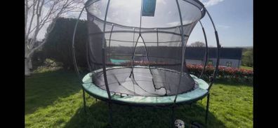 FREE 12ft Trampoline with Enclosure (must dismantle and collect)