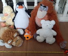 Animal Soft Toys x 6