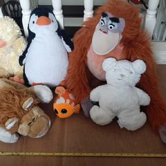 Animal Soft Toys x 6