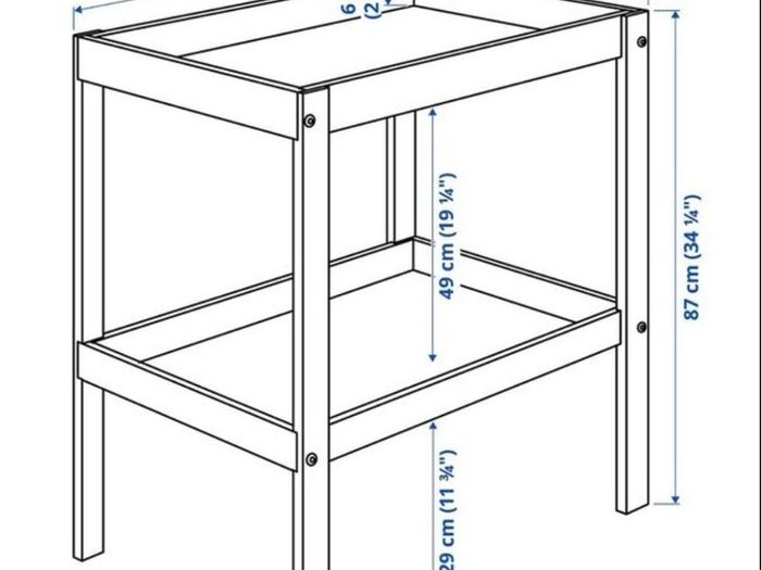 ikea changing table