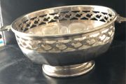 silver plated fruit bowl