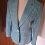 hobbs green mirabel linen blazer Size 10 Image 3