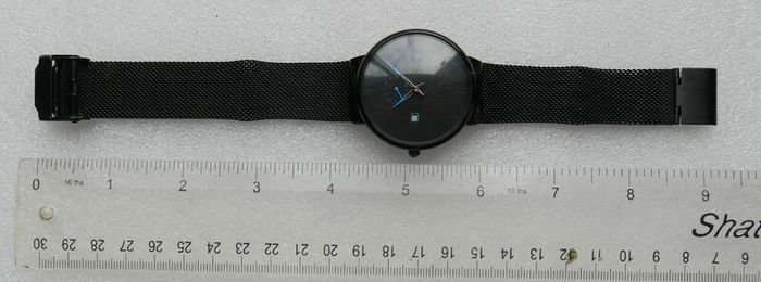 LIGE Mens Quartz Watch slim Stainless steel waterproof Luxury Wristwatch