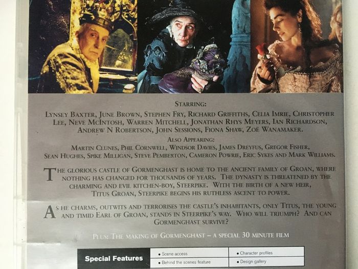 Gormenghast (BBCTV) Series 1 (2000) [Complete Series] [DVD TV Boxsets]