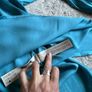 Massimo Dutti silk  blouse , close to new . Size 36 . Uk 10/12 Image 9