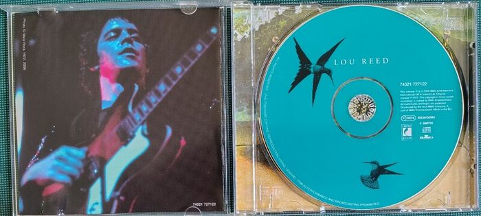 Lou Reed - Lou Reed CD (1972) 2000 Remastered Reissue w/slipcase. Rock & Roll EX+