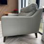 Italian leather 3 Seater Couch Image 4