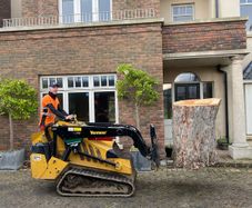 Vermeer skid steer for hire.