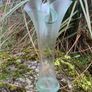 Mid century glass vase Image 3