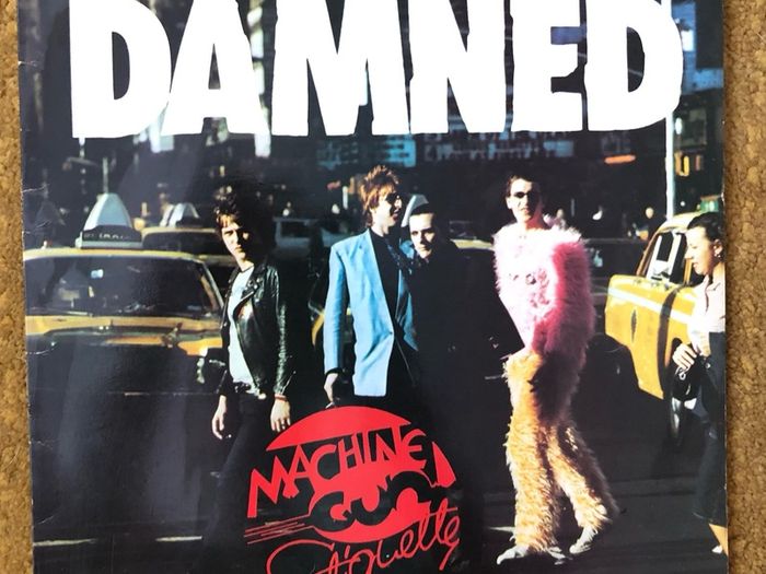 The Damned - Machine Gun Etiquette (clear vinyl 1982 reissue)