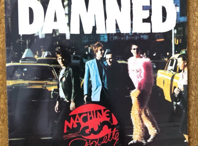 The Damned - Machine Gun Etiquette (clear vinyl 1982 reissue)