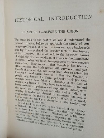 Contemporary Ireland by L. Paul-Dubois. With an Introduction by T. M. Kettle (GT506)