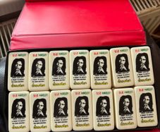 Bob Marley Domino Set.
