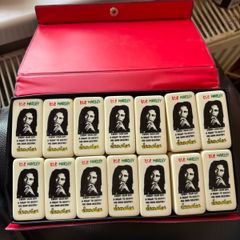 Bob Marley Domino Set.