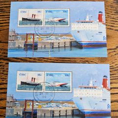 2006 Ireland Centenary of the Rosslare Fishgaurd Ferry Commemorative Stamps Miniature Sheet An Post First Day Cover (FDC)
