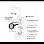 Filter Kitchen Faucet Chrome Drinking Pure Water Kitchen Tap Deck Mounted Dual Handles 3-Ways Hot and Cold Water Mixer Image 3