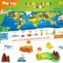 Imagimake Mapology Physical Features of World - 3D World Puzzle & Jigsaw for Kids Image 3