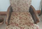 2 antique armchairs