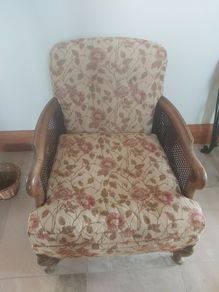 2 antique armchairs