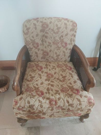 2 antique armchairs