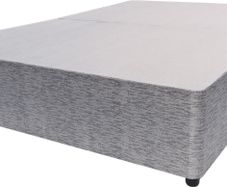 Sophie 4'6" Divan Base Grey Fabric