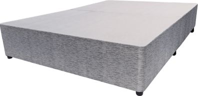 Sophie 4'6" Divan Base Grey Fabric