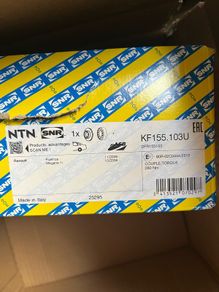 2x SNR Rear Brake Discs with Wheel Bearings