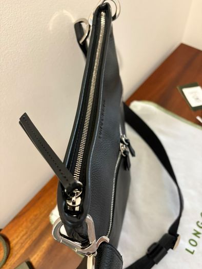 Luxury Designer brand Longchamp black leather bag BRAND NEW
