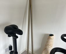 Curtain pole and brackets