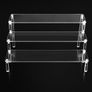 3 Tier Clear Acrylic Display Stand Retail Riser for Pop Figures, Cupcake, Dessert, Perfume, Nail Polish, Condiment, 30x21x15cm Image 5