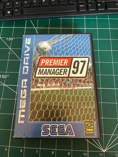 Premier Manager 97 Sega Megadrive