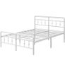 King Size Bed Frame with Victorian Headboard and Footboard Image 3