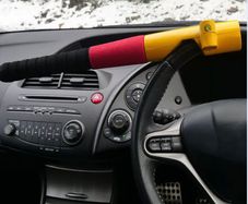 Steering Wheel Lock Heavy Duty Baseball Bat Anti Theft Car Van Vehicle Security