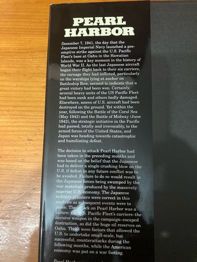 War book: 'Pearl Harbor'