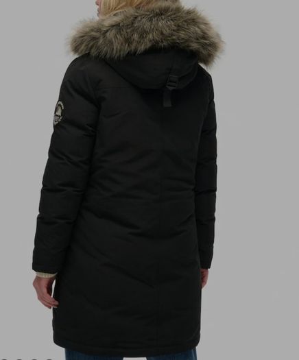 superdry expedition parka jacket size 16