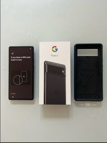 Google Pixel 6 128GB Stormy Black Unlocked